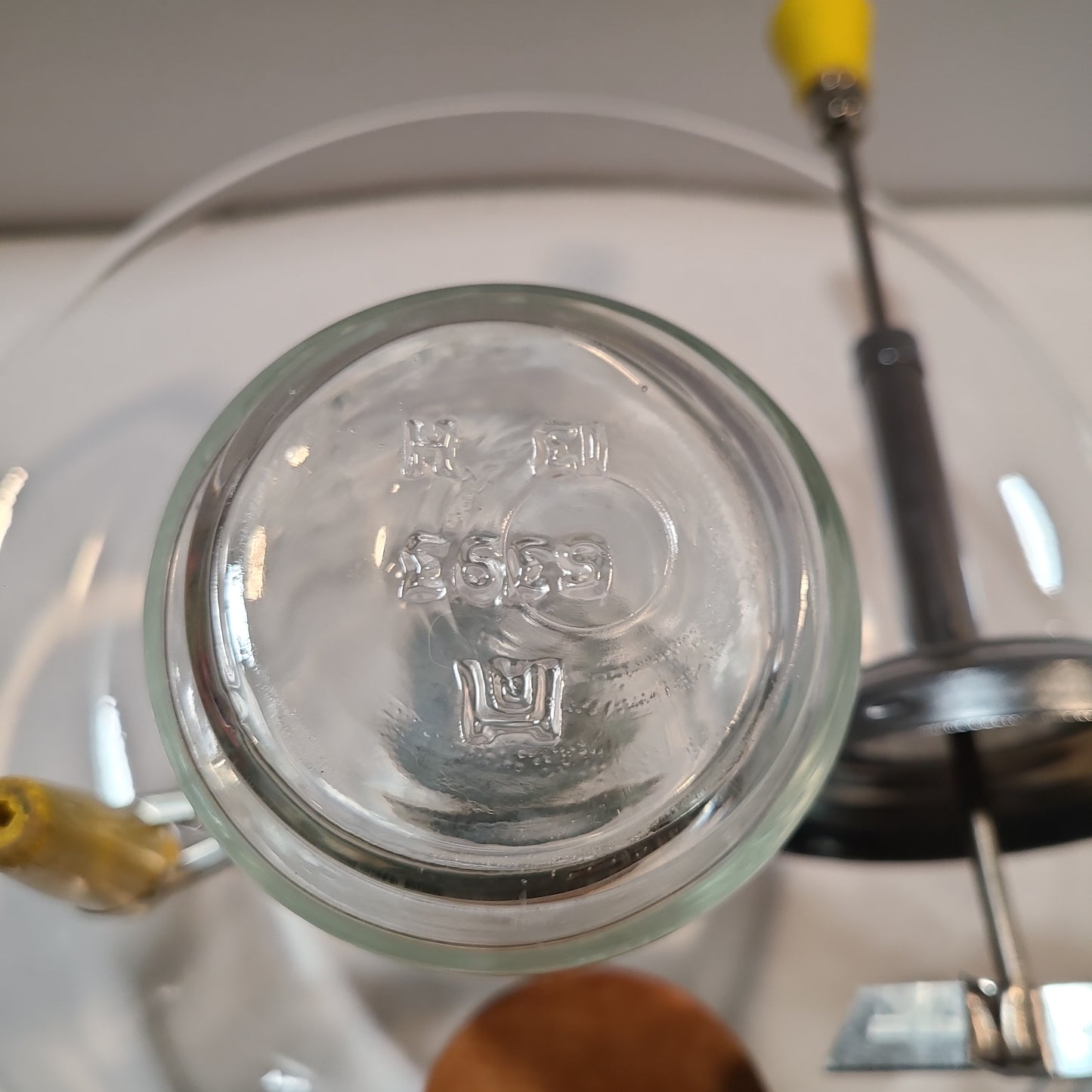 Vintage plunger mixer