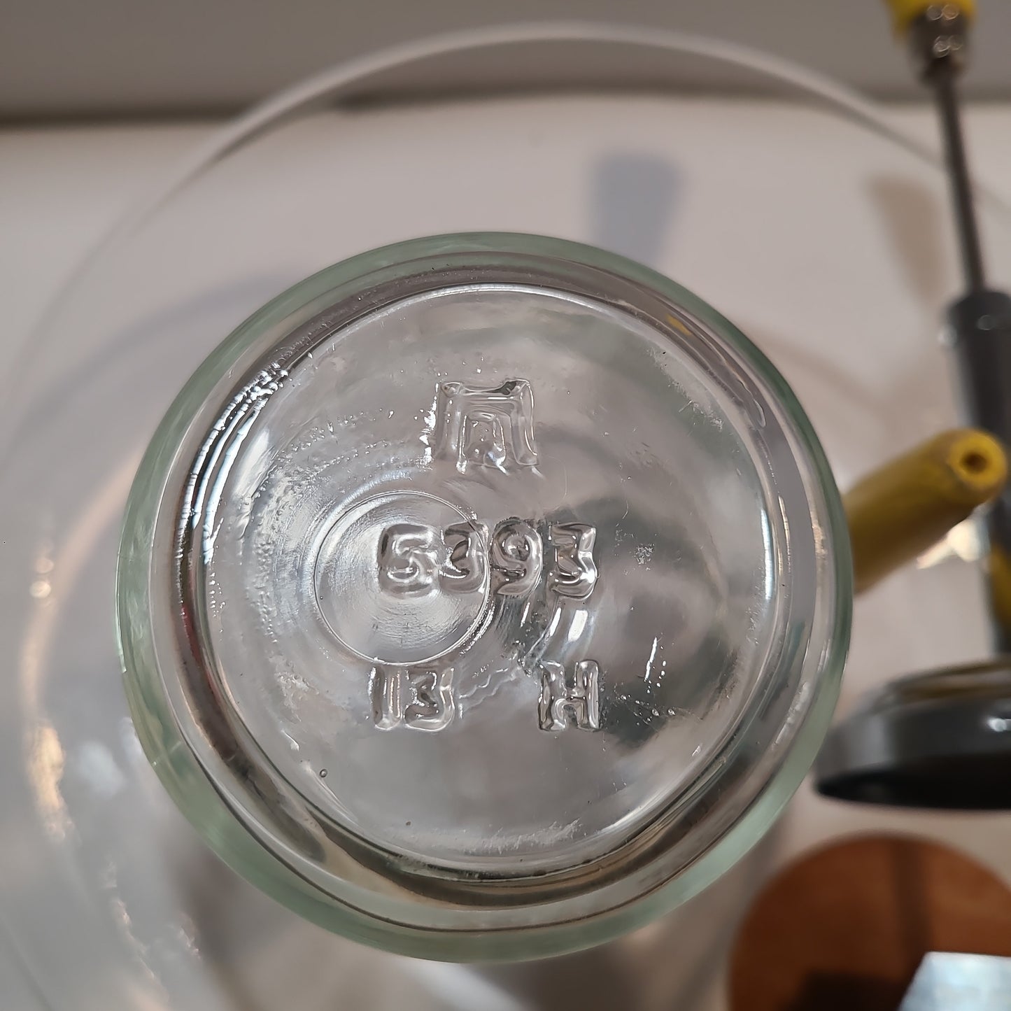 Vintage plunger mixer
