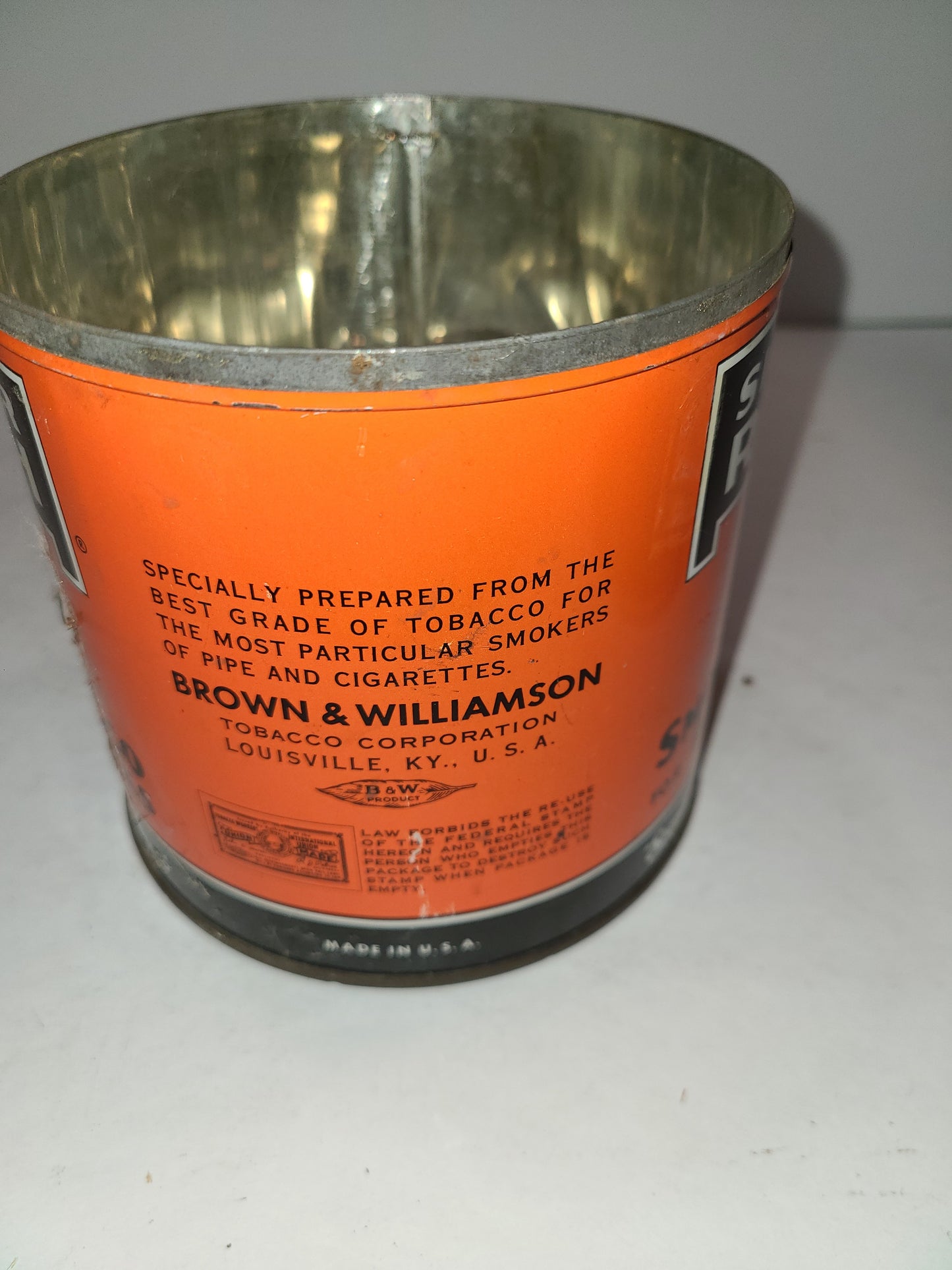 Vintage Sir Walter Raleigh Tobacco