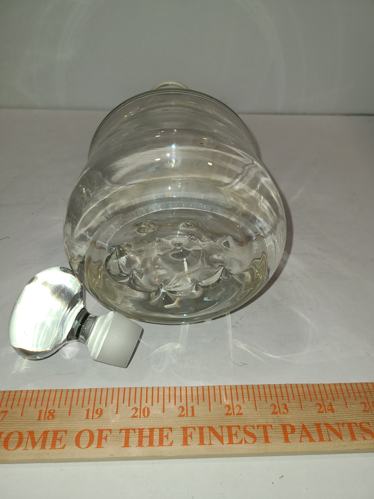 Vintage glass decantor