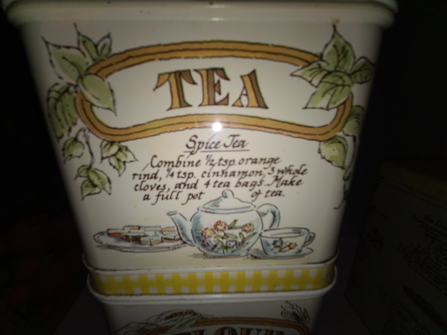 Vintage Kitchen Tins