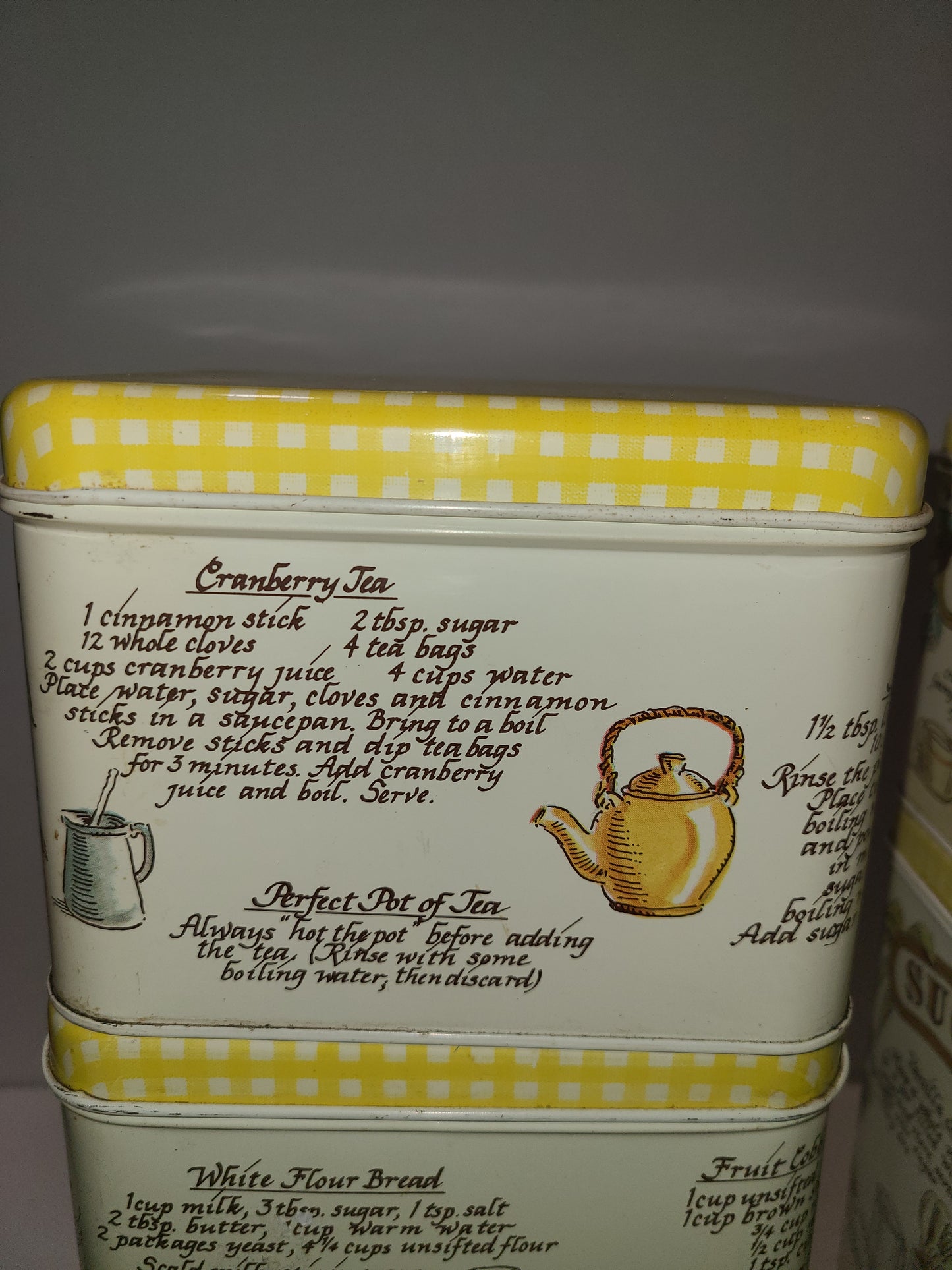 Vintage Kitchen Tins