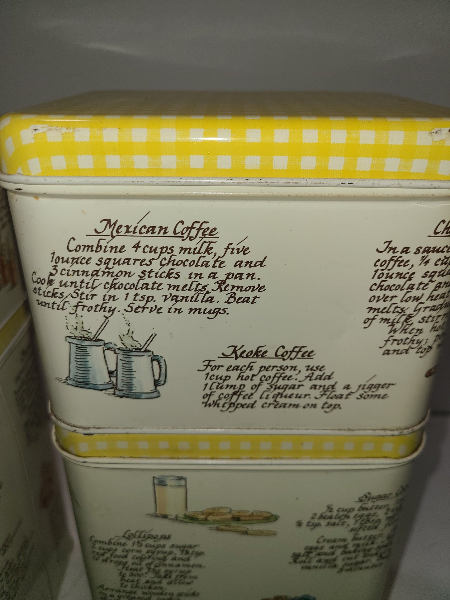 Vintage Kitchen Tins