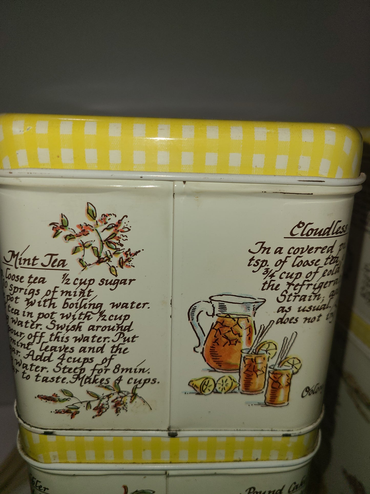 Vintage Kitchen Tins