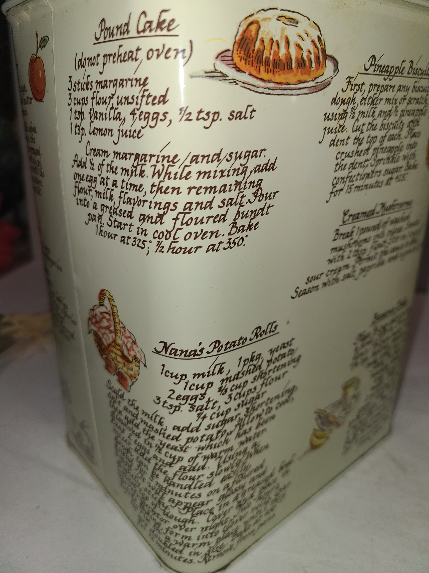 Vintage Kitchen Tins