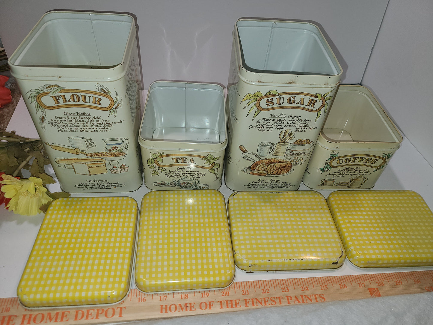 Vintage Kitchen Tins