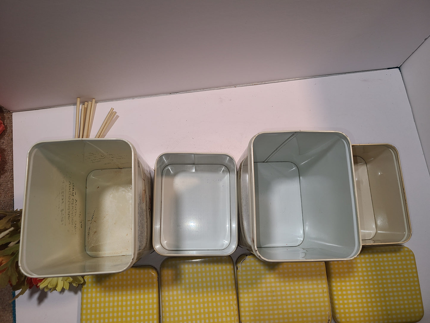 Vintage Kitchen Tins