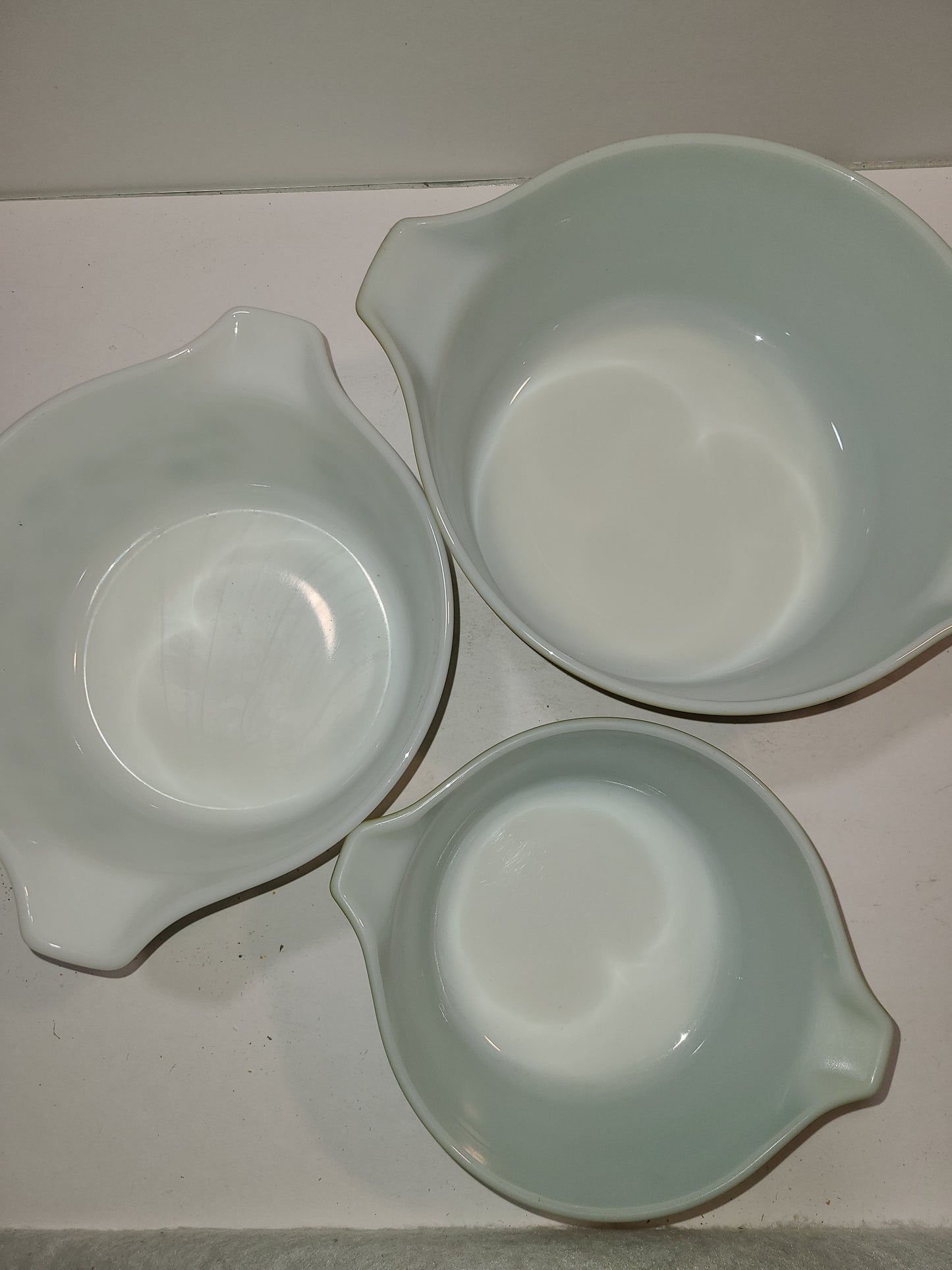 Pyrex Nesting Crazy Daisy Spring Blossom Casserole Bowls