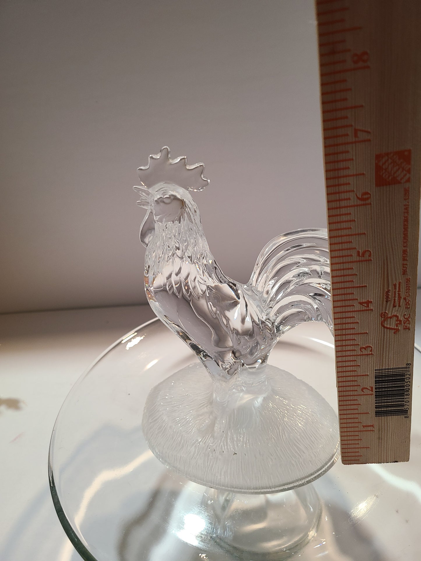 Glass Rooster