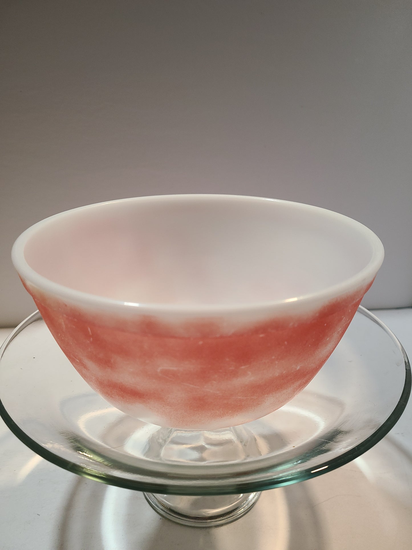 Pyrex Vintage pink tye dye