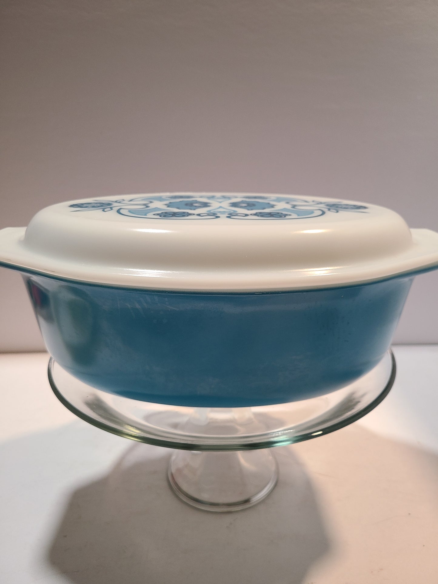 Pyrex Vintage Blue casseroles