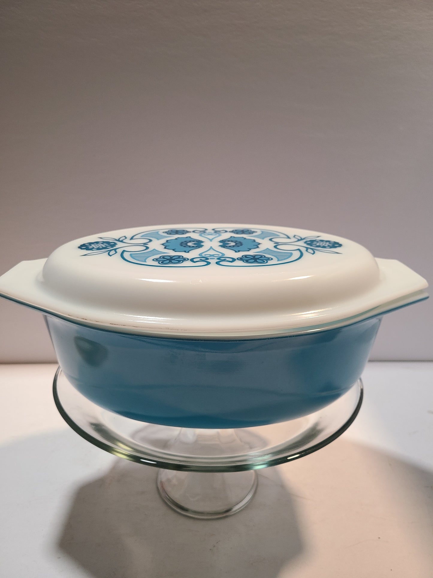 Pyrex Vintage Blue casseroles