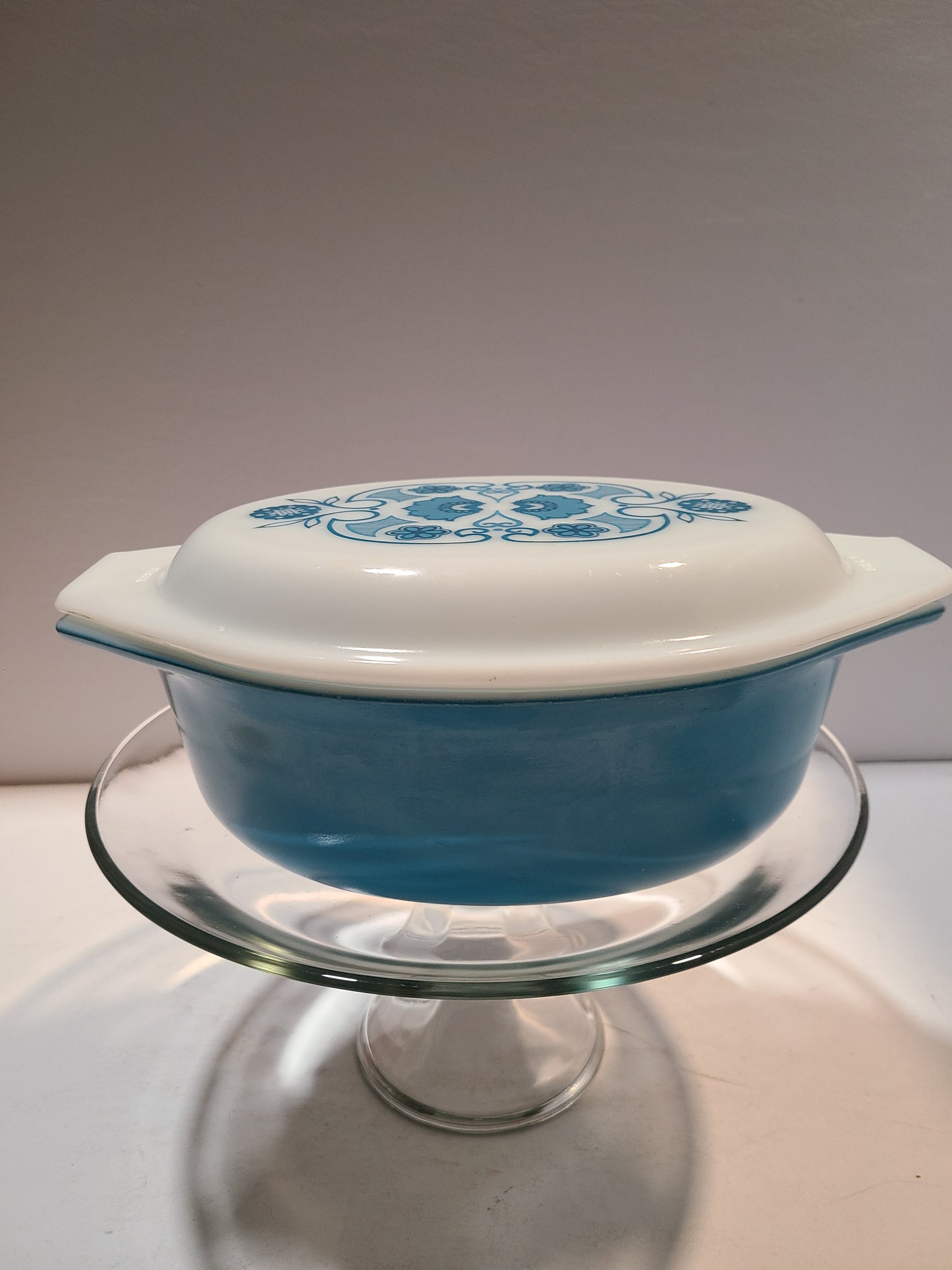 Pyrex Vintage Blue casseroles