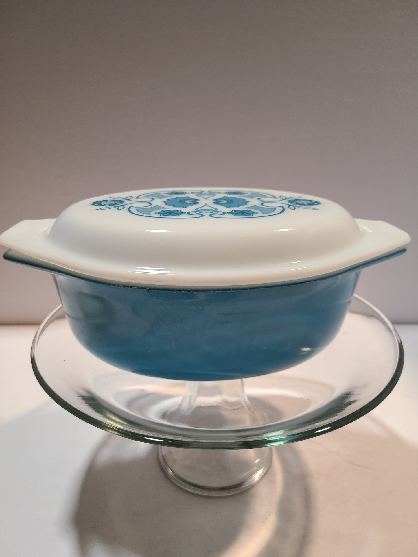 Pyrex Vintage Blue casseroles