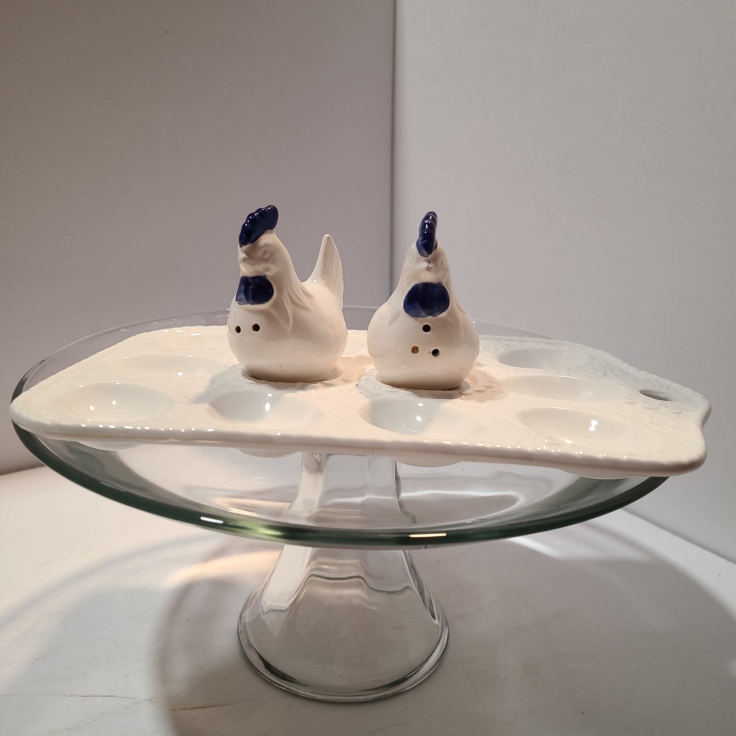 Vintage Deviled Egg serving platter