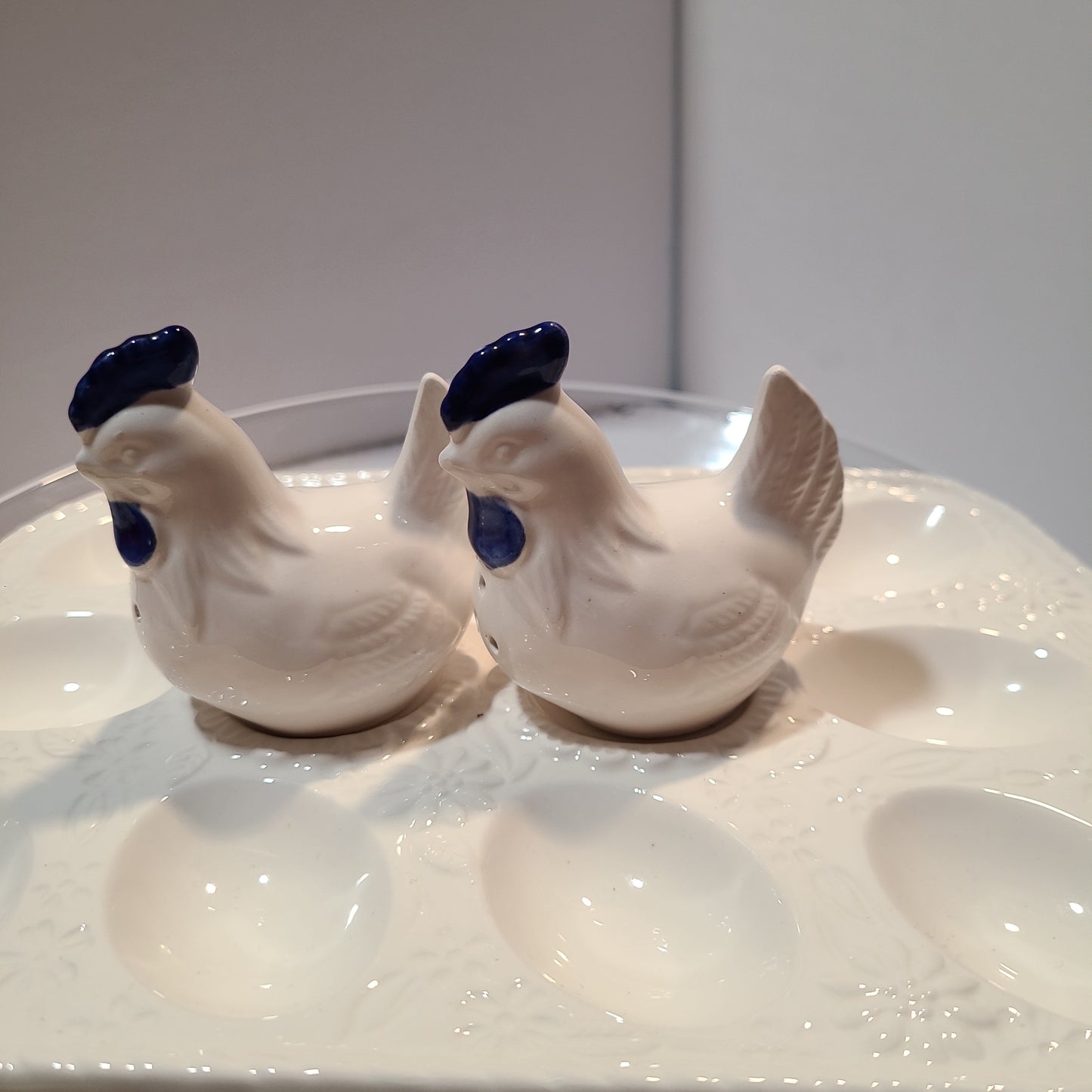 Vintage Deviled Egg serving platter