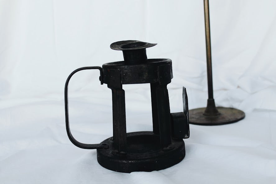 Antique candle holder