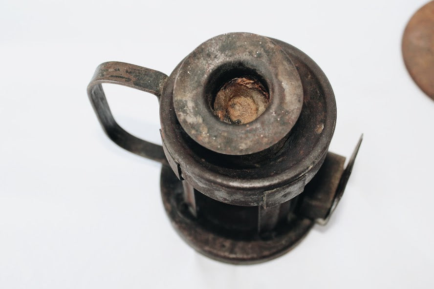 Antique candle holder