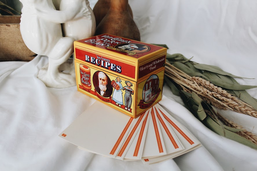Van Camp's recipe box