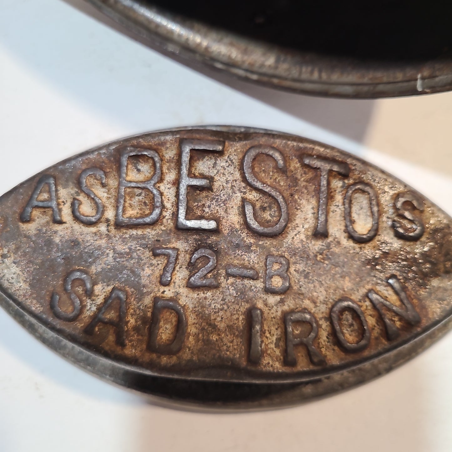 Sad Iron Asbestos 72-B