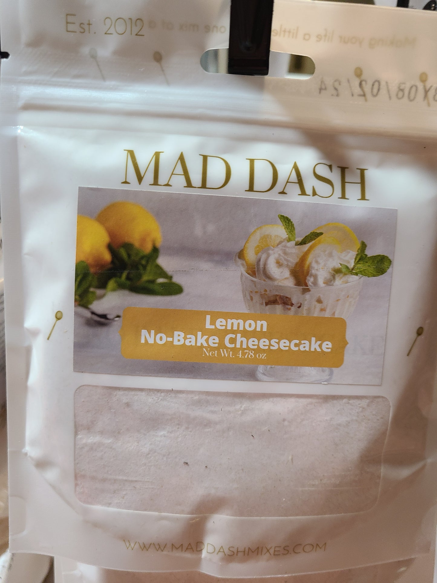Mad Dash No Bake Lemon Cheesecake
