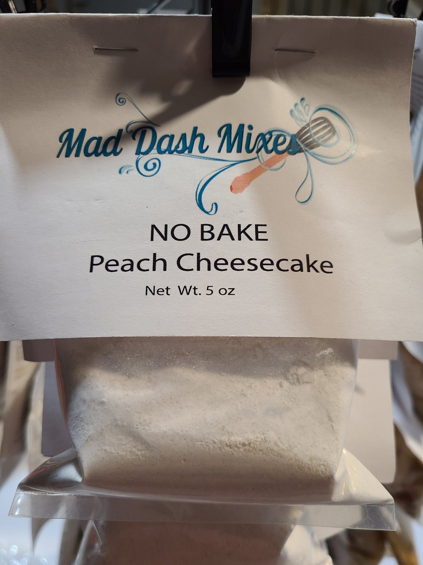 Mad Dash No Bake Peach Cheesecake
