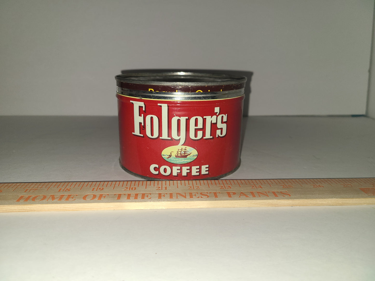 Vintage Folders Coffee Can