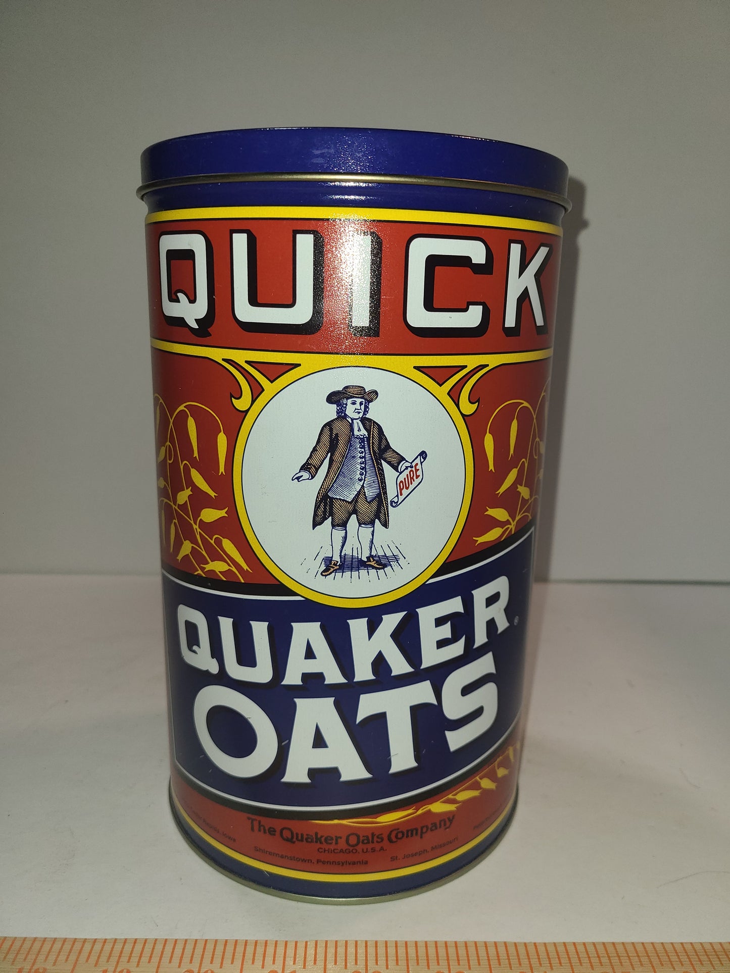 Vintage Replica Quick Quaker Oats Can