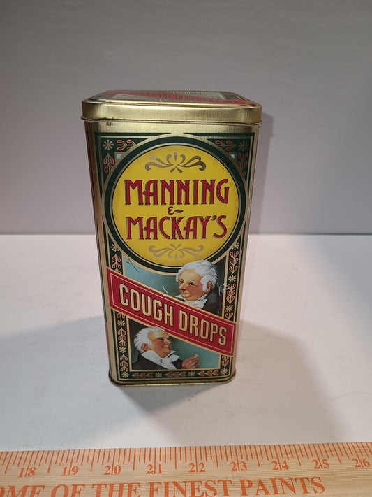 Vintage Manning Mackays canister