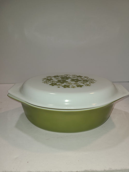 Pyrex Daisy Casserole Dish