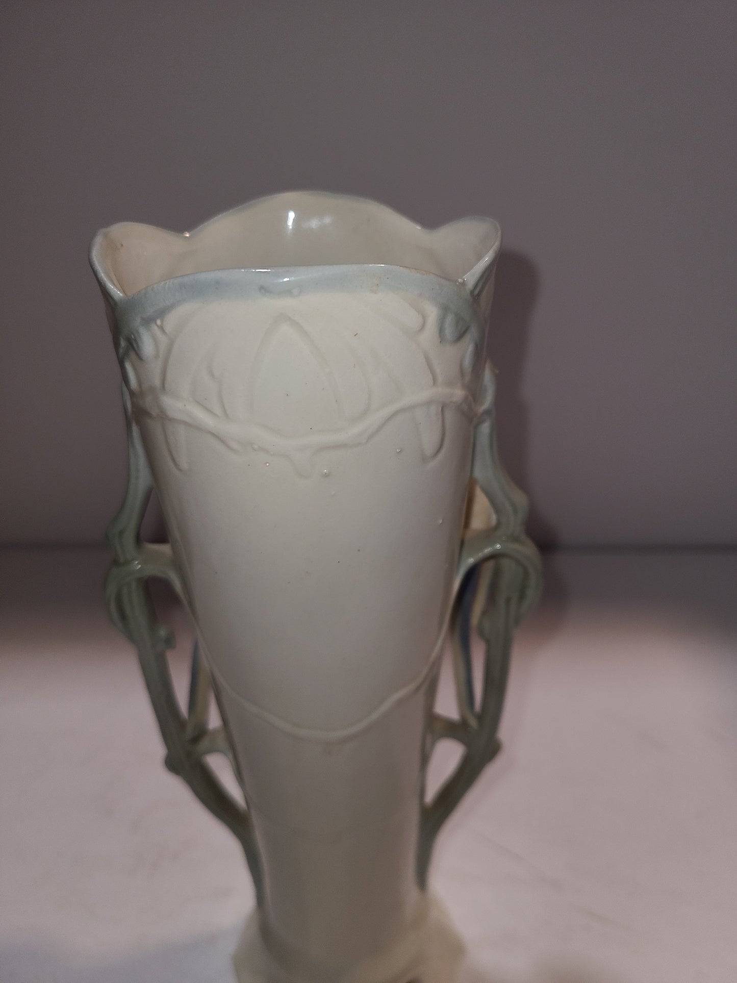 Ceramic Blue Bird Vase