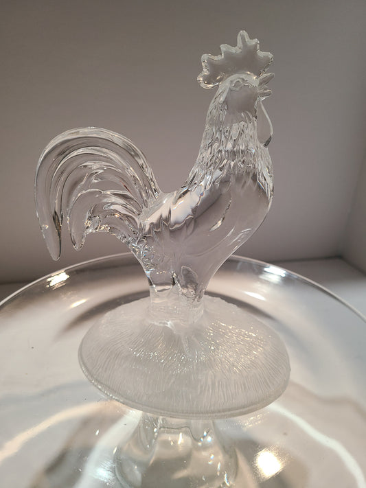 Glass Rooster