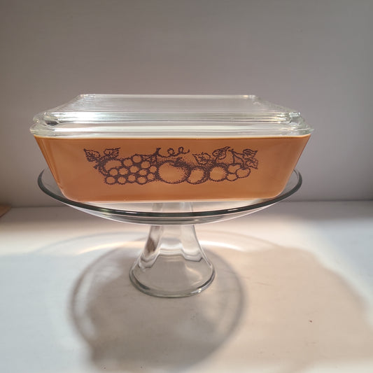 Pyrex Vintage old orchard fruit pattern