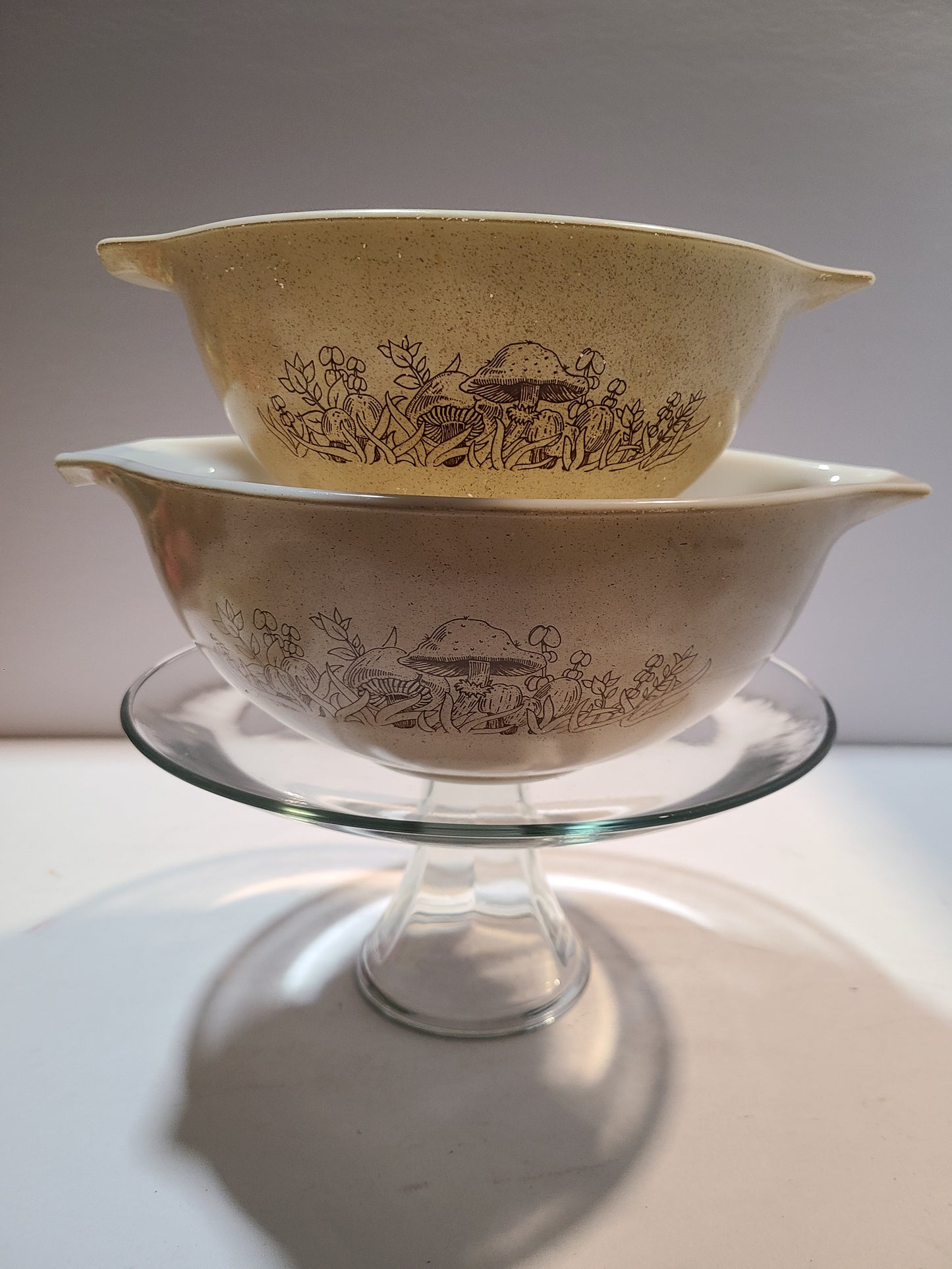 Pyrex Vintage Forest Fancies bowls