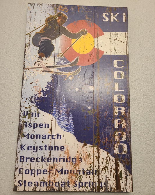 Ski Colorado Sign