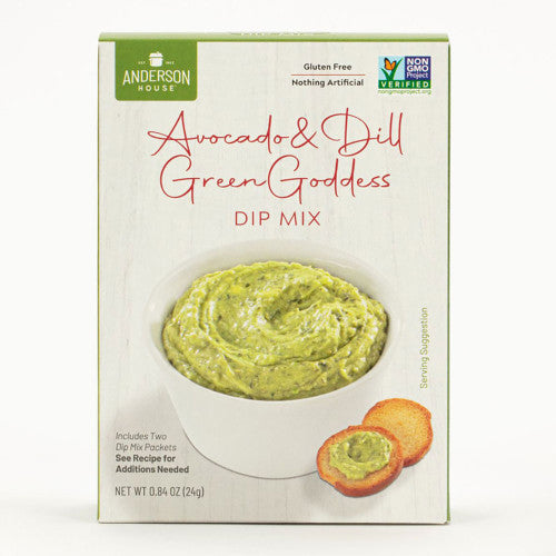 Anderson House Avocado and Dill Green Goddess Dip Mix