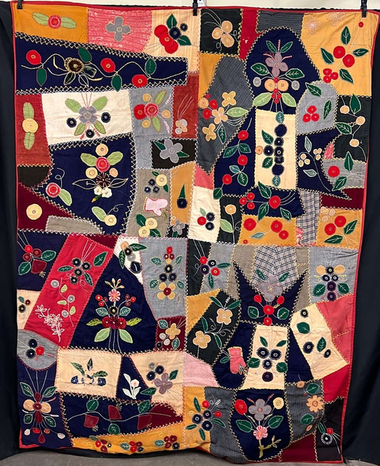 Vintage Crazy Quilt