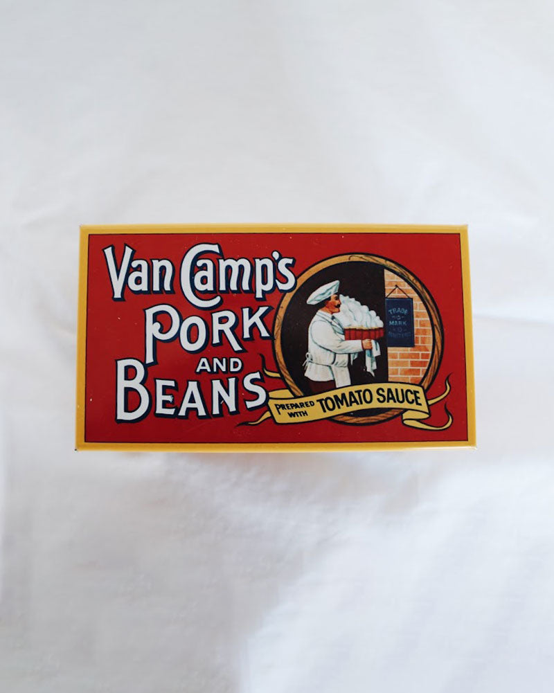 Van Camp's recipe box